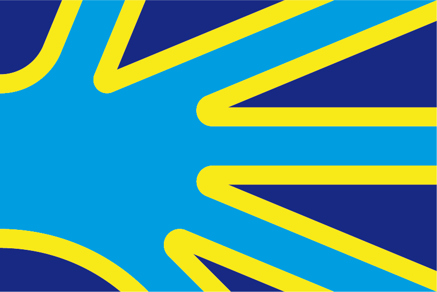Bandeira Surda internacional (criada por Arnaud Balard)